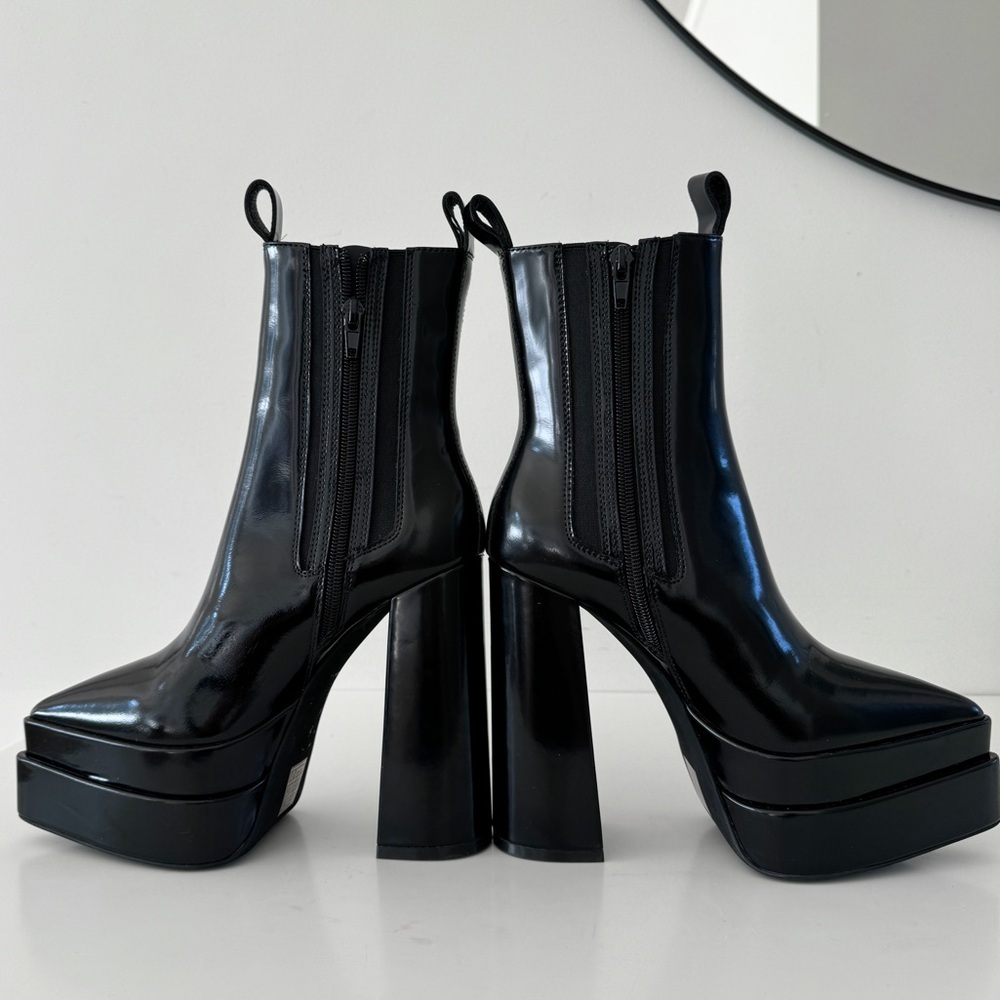 🏷️ SOLD • BROWNS • B2 Bowden Platform Boots in Black • 5 - Picture 11 of 16